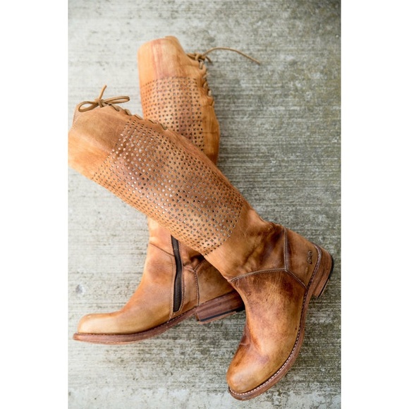 Bed Stu Shoes - BEDSTU CAMBRIDGE TALL LEATHER BOOTS